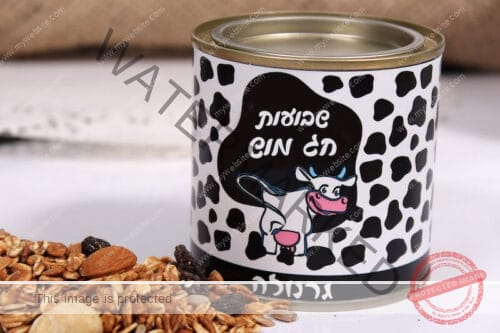פחית מעוצבת לשבועות